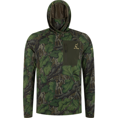Early Bird Gator Hoodie With Insect Repellent