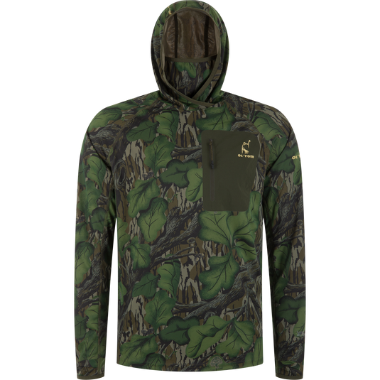 Early Bird Gator Hoodie With Insect Repellent