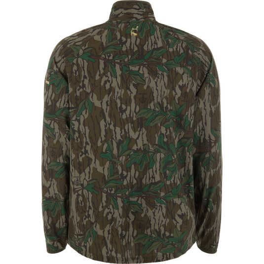 Youth Half Zip Pullover with Spider Web Technology