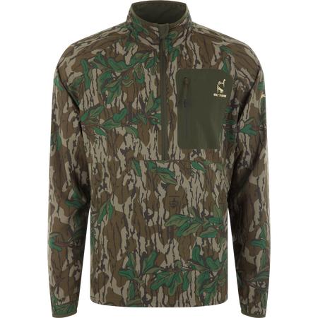 Drake Waterfowl Youth Half Zip Hunting Pullover