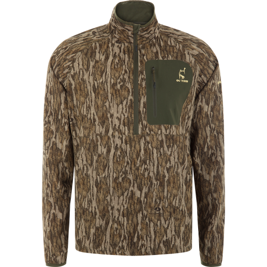 Half Zip Pullover with Spider Web Technology