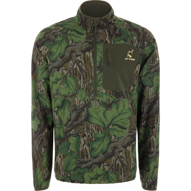 Drake Waterfowl Half Zip Pullover with Spider Web Technology Drake Waterfowl Half Zip Pullover with Spider Web Technology