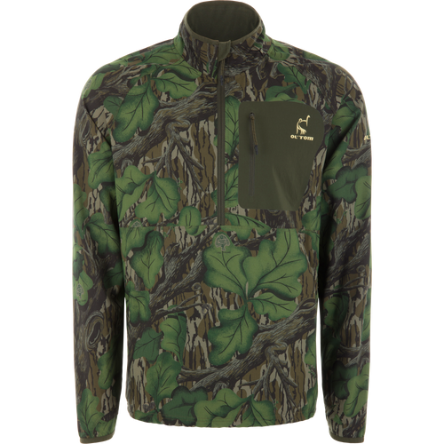 Half Zip Pullover with Spider Web Technology