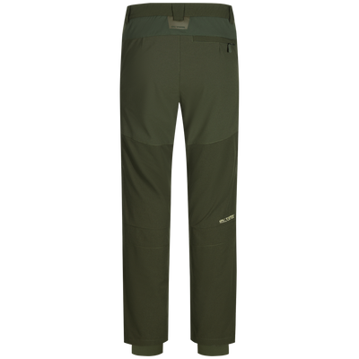 Early Bird Turkey Pant with Insect Repellent, showcasing a close-up of durable pockets and stretch panels for mobility, ideal for turkey hunting.