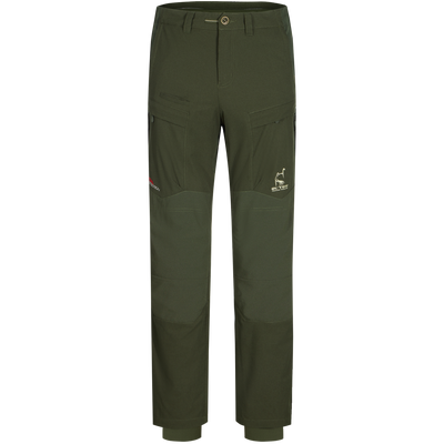 Early Bird Turkey Pant with Insect Repellent featuring stretch waistband, cargo pockets, and reinforced knees, designed for enhanced mobility and protection during hunting.