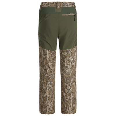 Turkey Pant with Spider Web Technology, featuring camouflage design, stretch fabric, reinforced knee and seat, suited for stealthy turkey hunting with durable, breathable material.