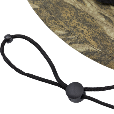 DUK Boonie Hat, featuring 100% cotton DUK fabric and adjustable drawstring, with a full brim for sun protection. Ideal for outdoor activities.