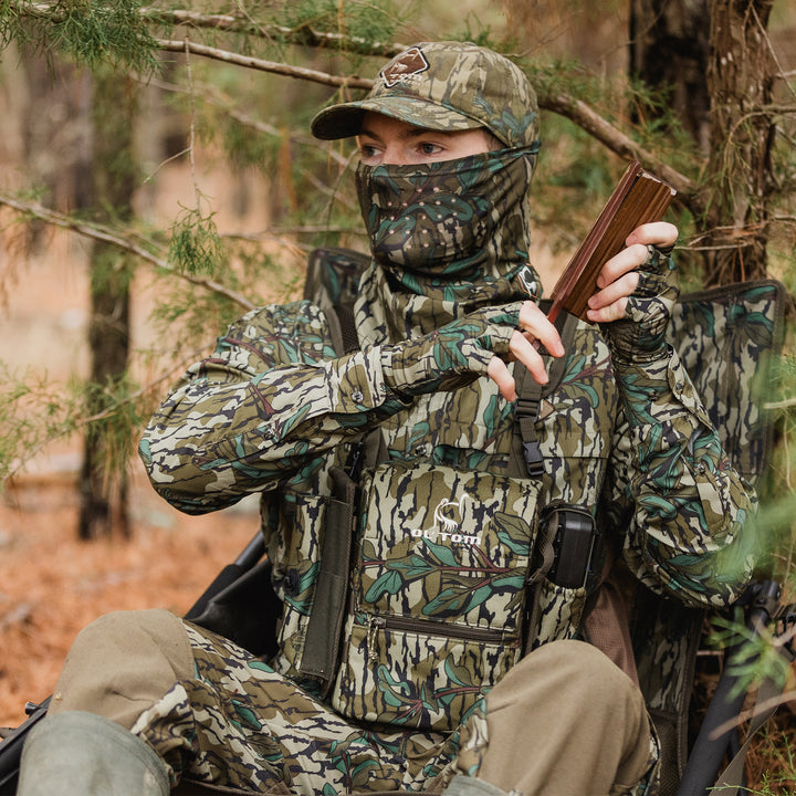 Drake Waterfowl Ol' Tom Run-N-Gun Turkey Camo Chest Pack, Bino