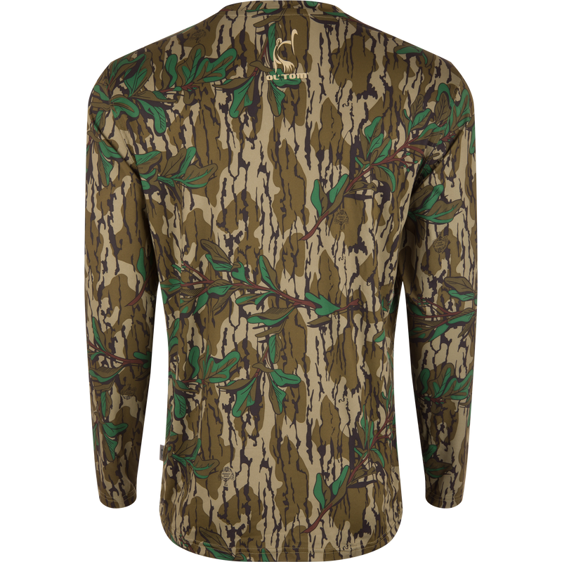 Youth Performance Camo Long Sleeve Crew