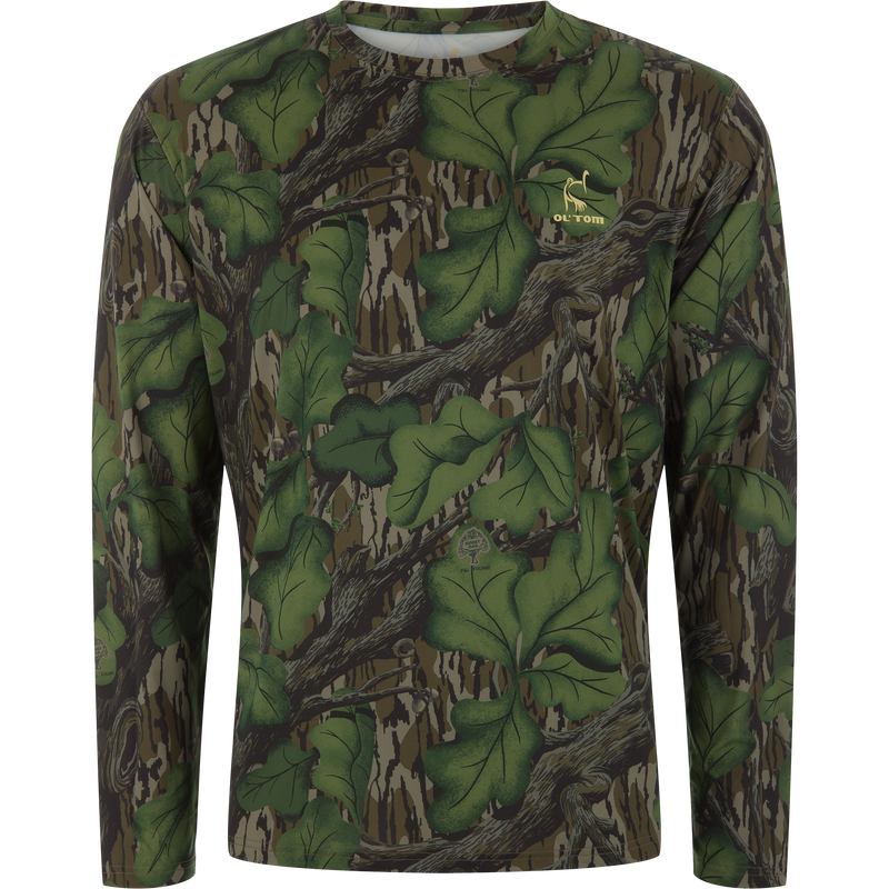 Performance Camo Long Sleeve Crew