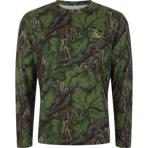 Performance Camo Long Sleeve Crew