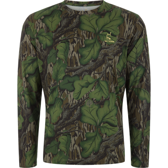 Performance Camo Long Sleeve Crew
