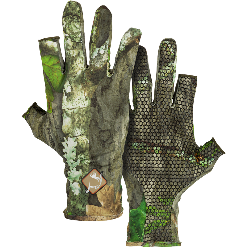 Under armour mossy oak gloves sales