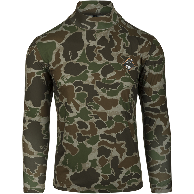 Camo 2025 turtleneck shirt