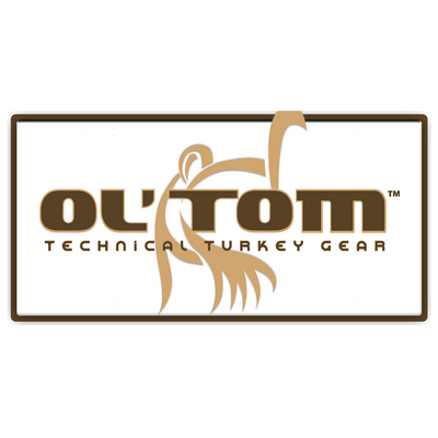 Ol' Tom License Plate featuring a cast aluminum design with a prominent bird logo and brown text.