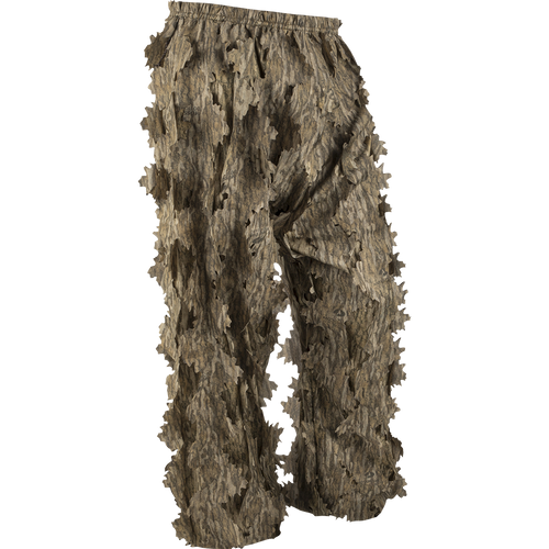 3D Leafy Pant: Lightweight, breathable camo pants with leafy pattern cutouts for complete concealment. Perfect for turkey hunting season.