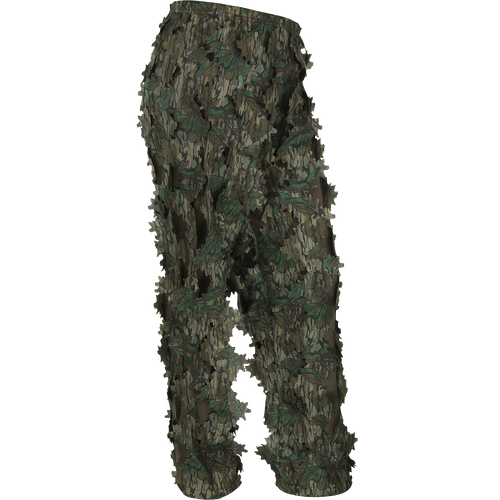 3D Leafy Pant: Lightweight, breathable camouflage pants with cutout leaf pattern for turkey hunting. Concealment and 3D look for your camo of choice.
