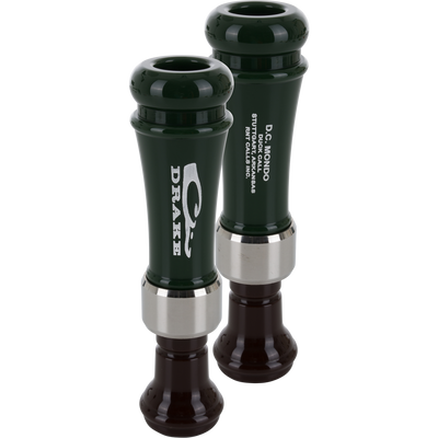 Limited Edition Drake x RNT Duck Call, featuring the D.C. MONDO model, designed for high-pressure duck hunting with loud, raspy mallard hen sounds.