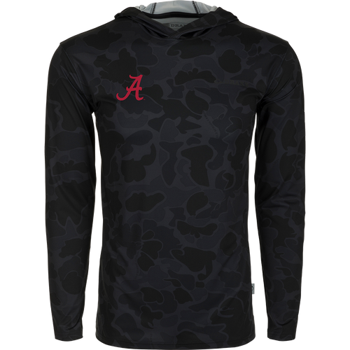 Alabama Performance Long Sleeve Camo Hoodie Drake Waterfowl