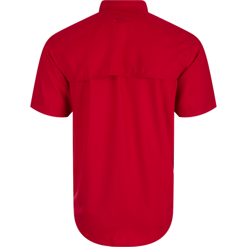 Alabama Frat Dobby Solid Short Sleeve Shirt