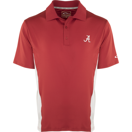 Alabama Performance Polo with Mesh Sides