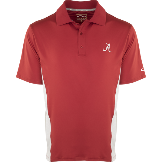 Alabama Performance Polo with Mesh Sides