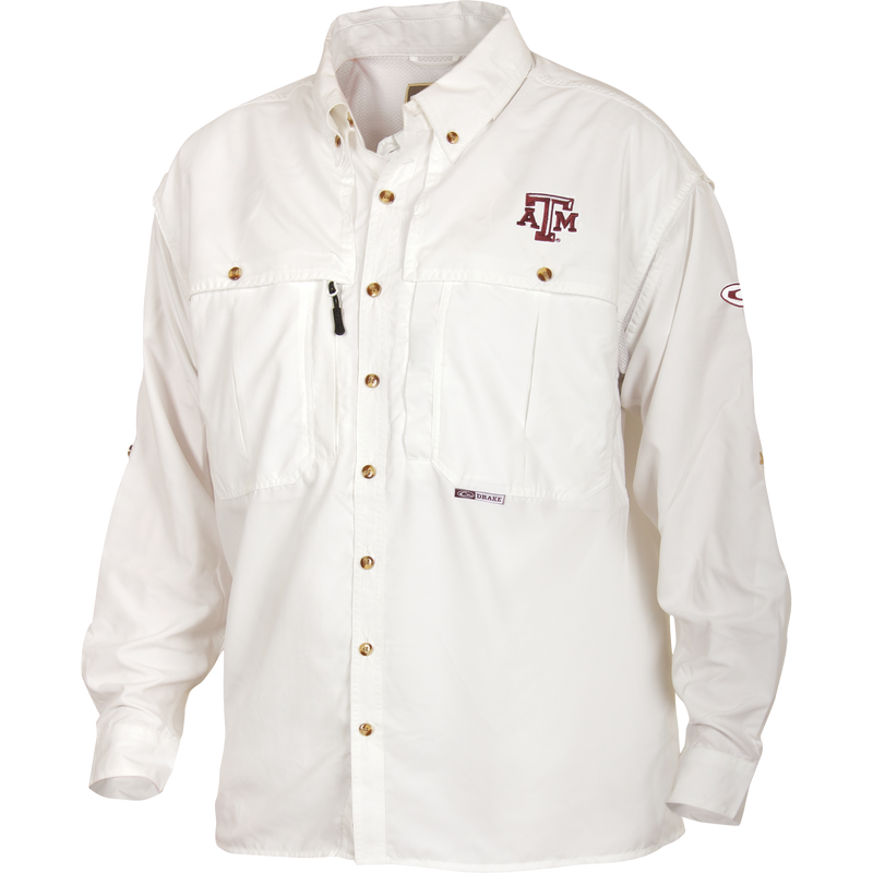 Texas A&M Wingshooter's Shirt L/S