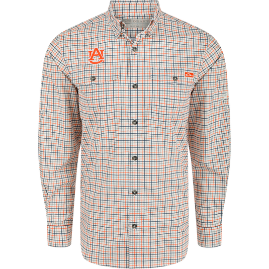 auburn dress shirt Women's Mallard 64% cotton Auburn Apex Performance Dress Shirt