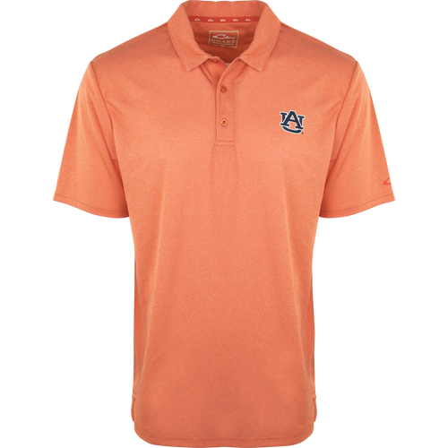 Auburn Vintage Heather Polo