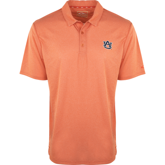 Auburn Vintage Heather Polo