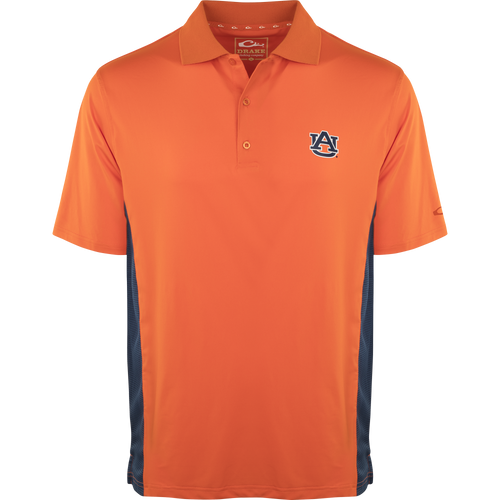 Auburn Performance Polo with Mesh Sides