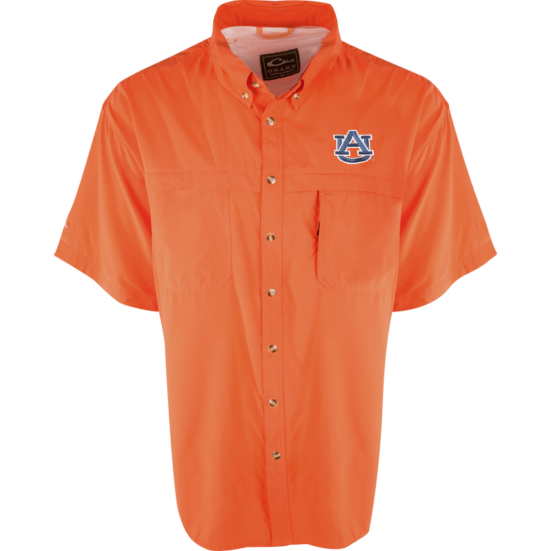 Auburn S/S Mesh Back Flyweight Shirt