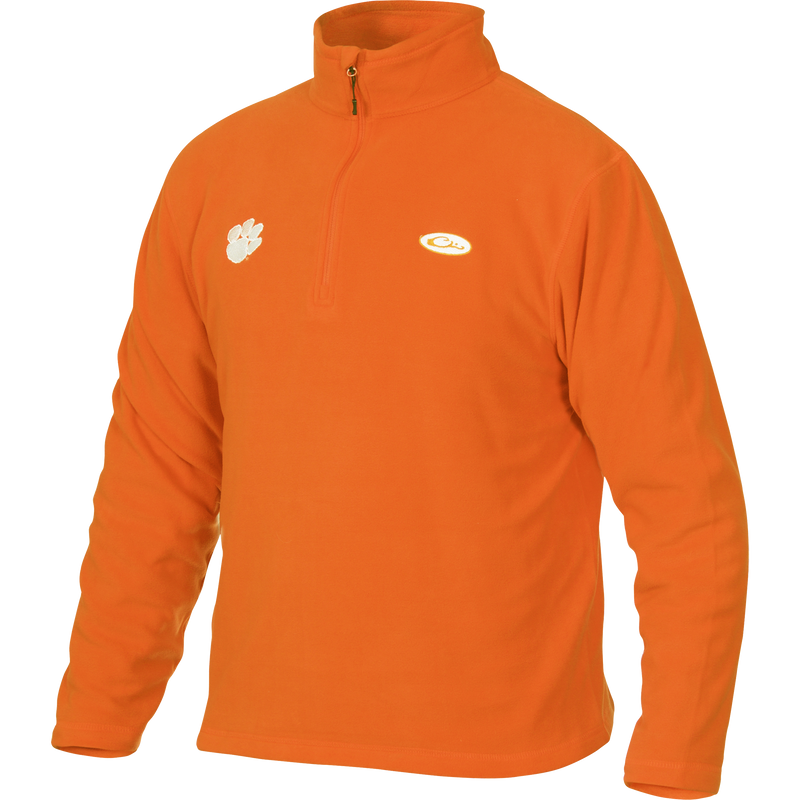Clemson Camp Fleece 1 4 Zip Pullover