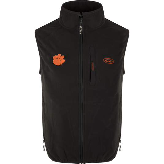 Clemson Camp Fleece Vest