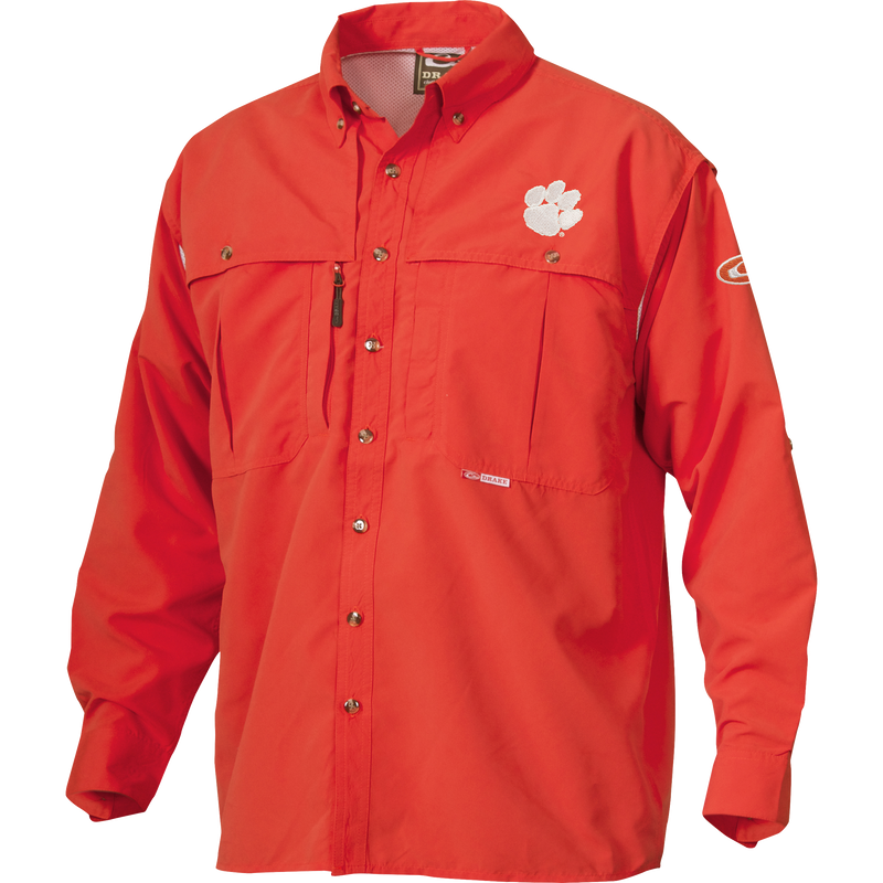Clemson Wingshooter's Shirt Long Sleeve