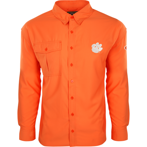 Clemson L/S Flyweight Shirt