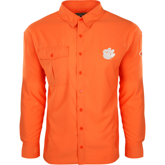 Clemson L/S Flyweight Shirt