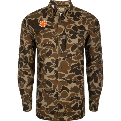 Clemson 8-Shot Long Sleeve Shirt