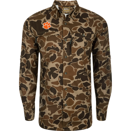 Clemson 8-Shot Long Sleeve Shirt