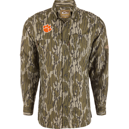 Clemson 8-Shot Long Sleeve Shirt