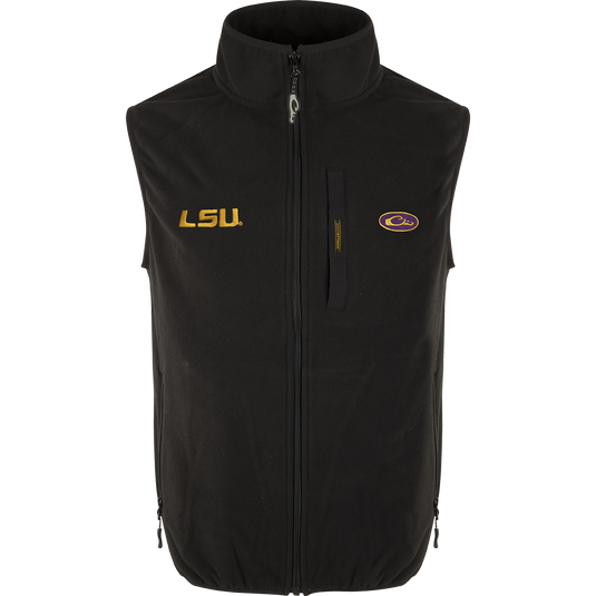 LSU Camp Fleece Vest Drake Waterfowl