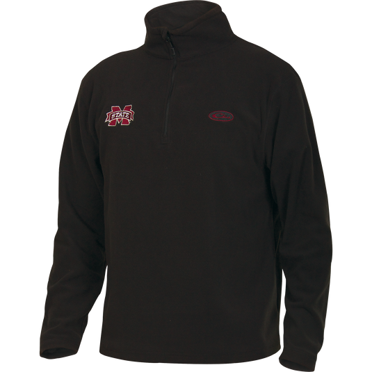 Mississippi State Camp Fleece 1/4 Zip Pullover – Drake Waterfowl