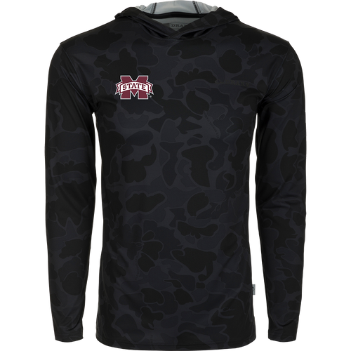 Mississippi State Performance Long Sleeve Camo Hoodie
