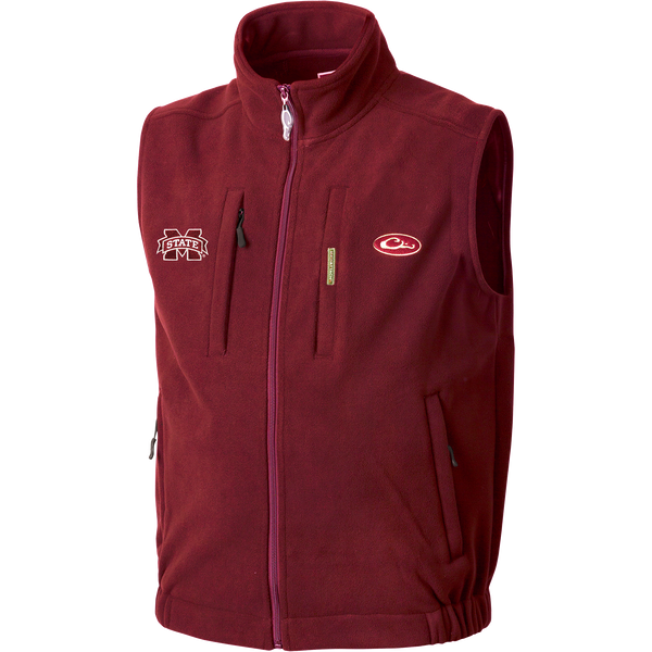 Mississippi State Windproof Layering Vest by Drake – Drake Waterfowl