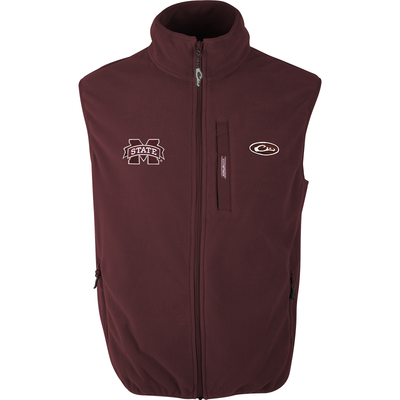 Drake waterfowl fleece vest sales