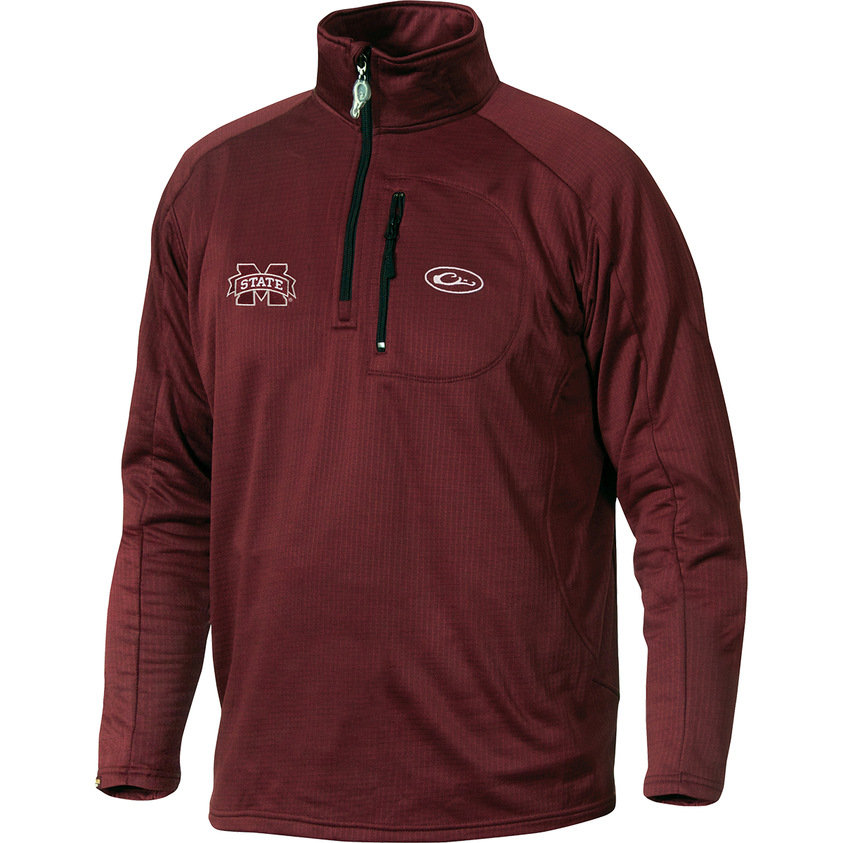 Mississippi State Breathelite 1/4 Zip Pullover - Maroon / Small