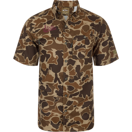 Mississippi State 8-Shot Short Sleeve Shirt - Lightweight