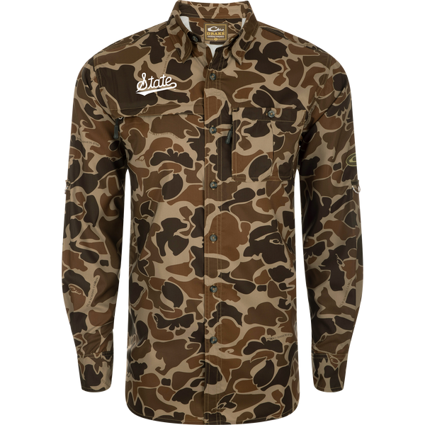 Mississippi State 8-Shot Long Sleeve Shirt - Lightweight