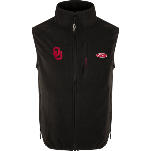 Oklahoma Camp Fleece Vest