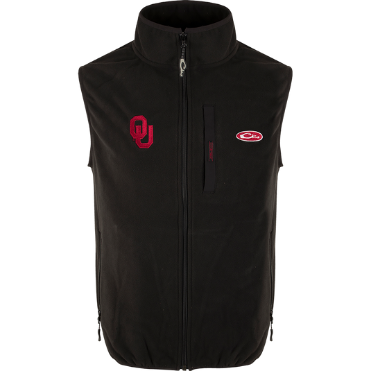 Oklahoma Camp Fleece Vest